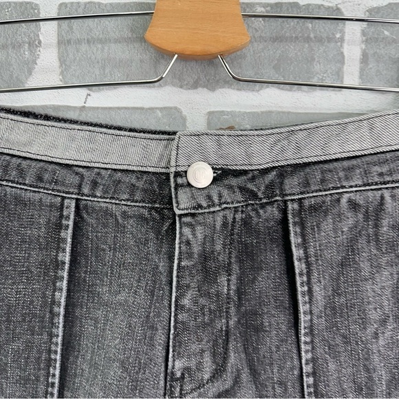 Opening Ceremony Black Denim Shorts Size 4 - Picture 4 of 10